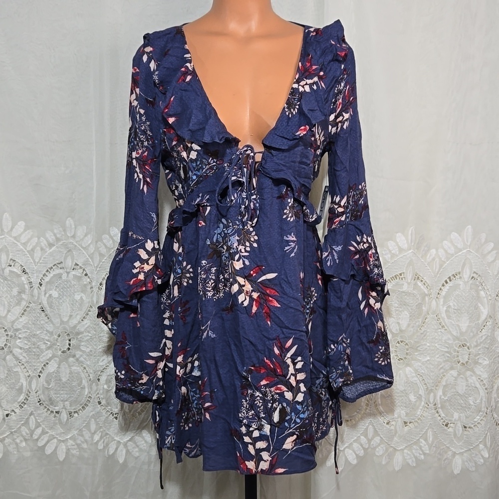 MOD Floral Mini Dress size Small NWT